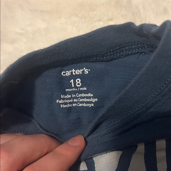 Carter's Blue 'Amazing' Long Sleeve Tee - Picture 2 of 3